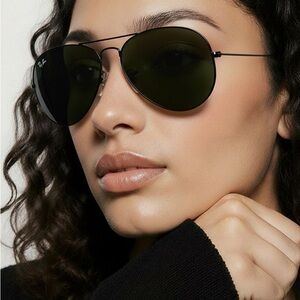 Ray-Ban Like New Aviator Sunglasses RB3025 Gunmetal 58-14